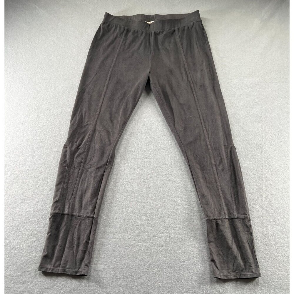 Soft Surroundings Leggings Womens‎ SP Faux Micro Suede Pants Moleskin Minimalist